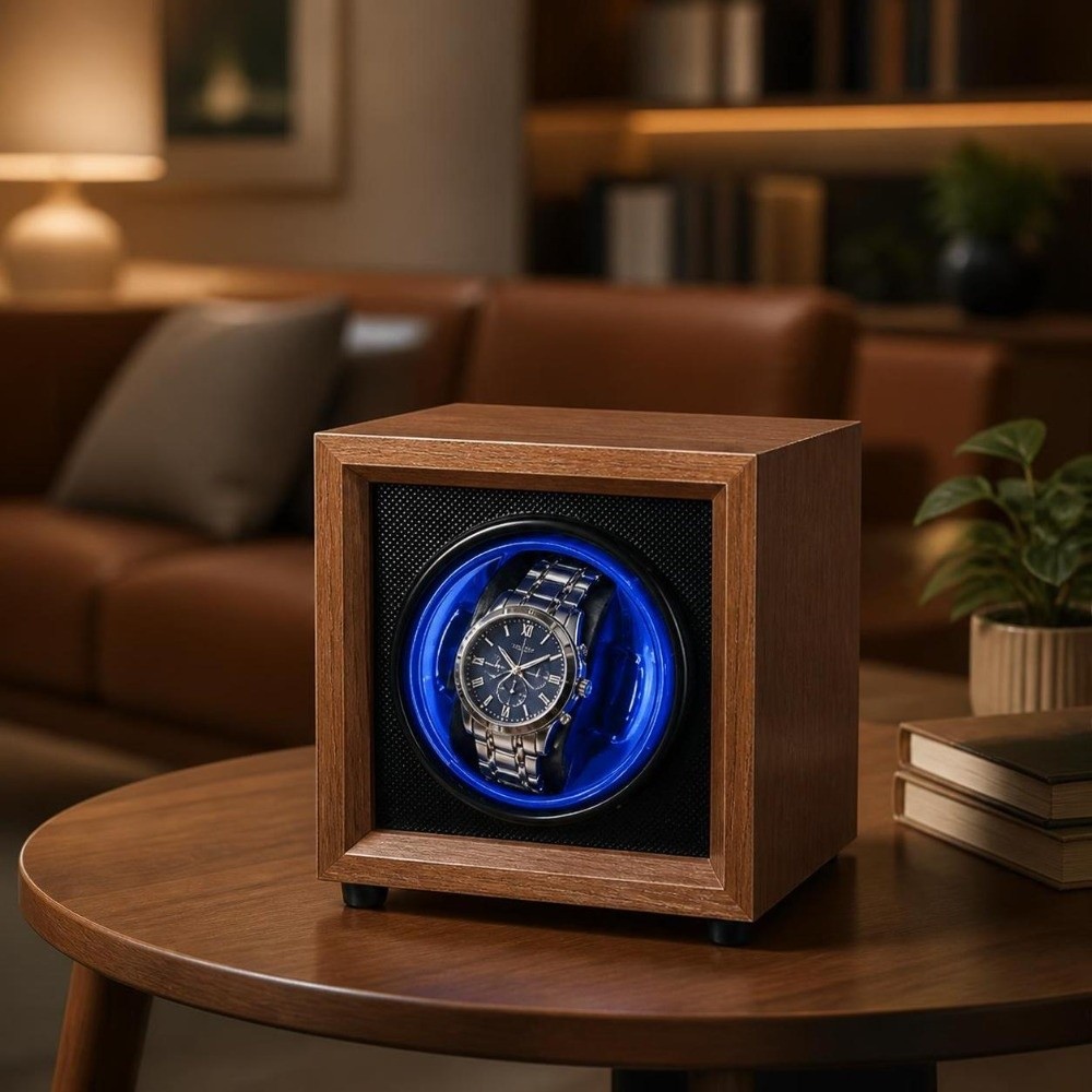 Watch Winder Single - USB Power Automatic Watch Winder Wooden