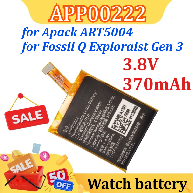 3.8V 370mAh APP00222 Replaceme - đánh giá và giá Fossil Watches Smartwatch Gen 3