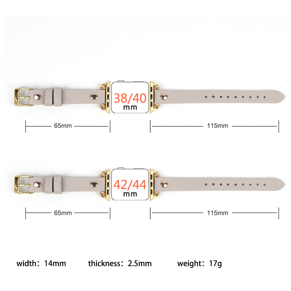 Slim Thin Band Leather Rivet S - đánh giá và giá Smartwatch Slim Watches For Men