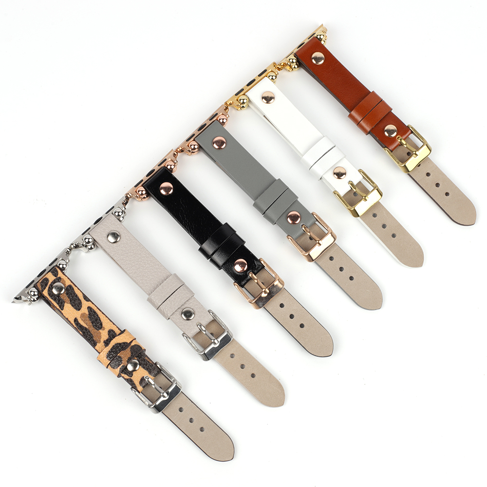 Slim Thin Band Leather Rivet S - đánh giá và giá Smartwatch Slim Watches For Men