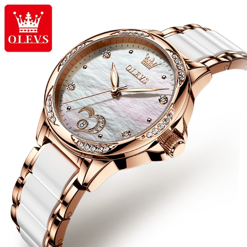 OLEVS 6631 Elegant Women's Wat - đánh giá và giá Anti-Magnetic Watch