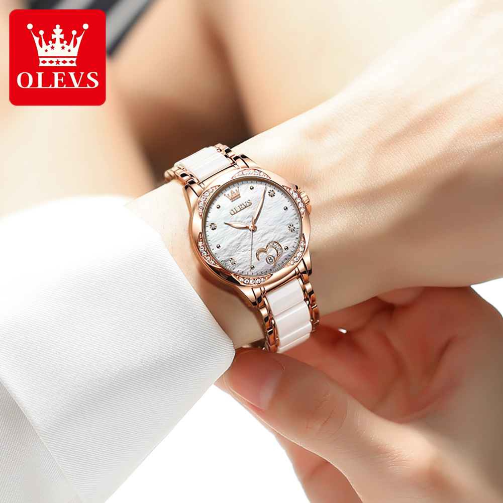 OLEVS 6631 Elegant Women's Wat - đánh giá và giá Anti-Magnetic Watch