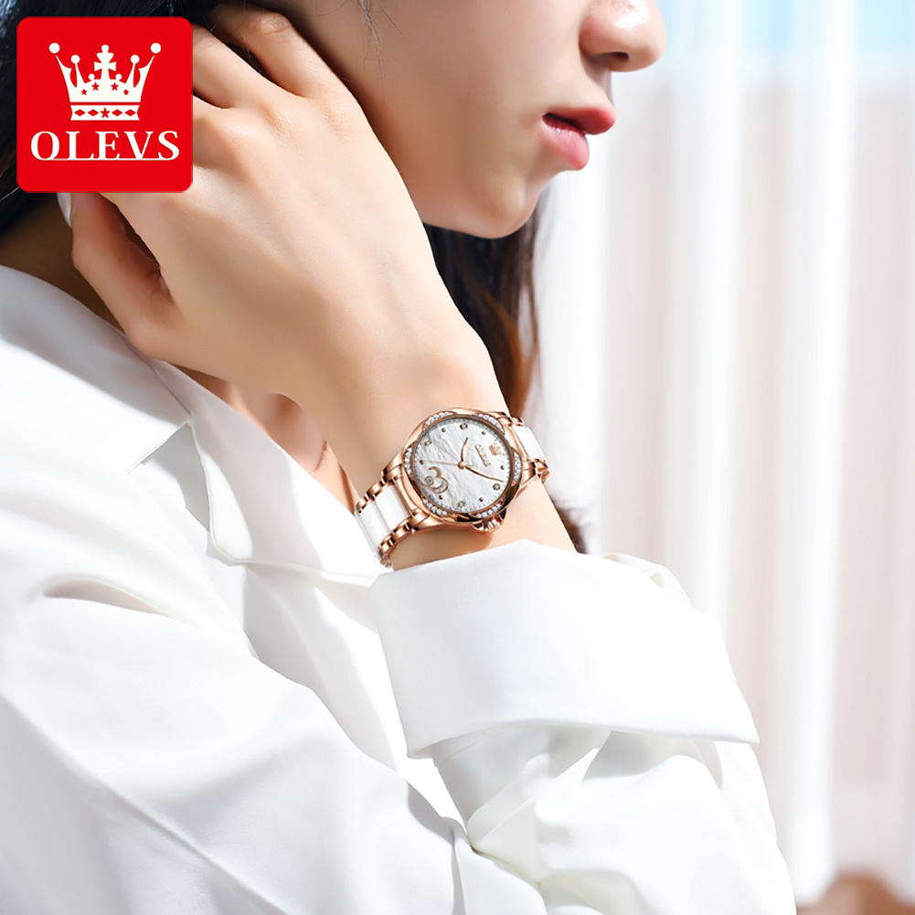 OLEVS 6631 Elegant Women's Wat - đánh giá và giá Anti-Magnetic Watch
