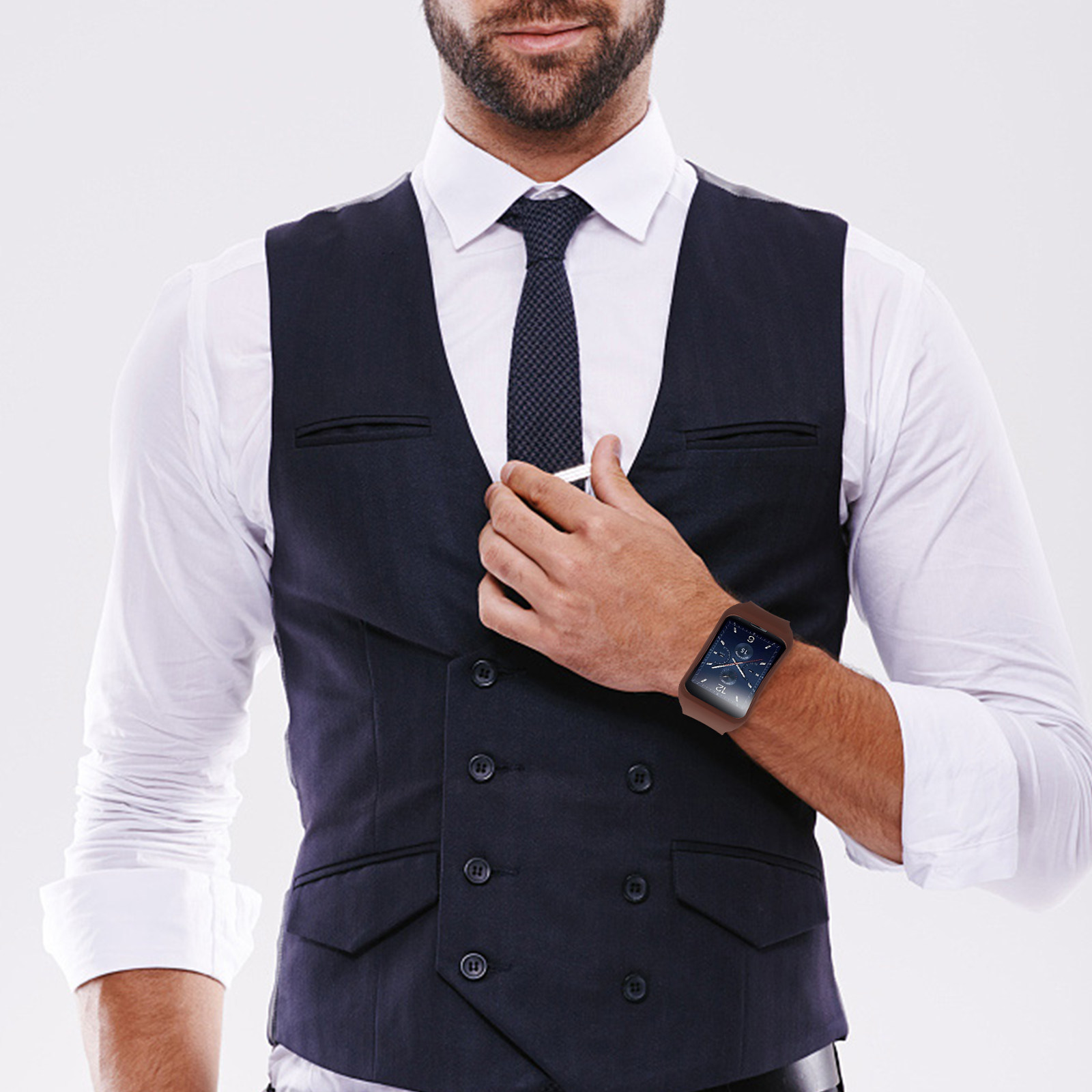 Tpe Smart Watch Band for Men W - đánh giá và giá Smartwatch Slim Watches For Men