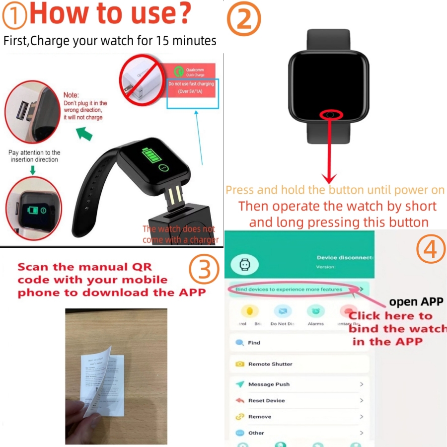 Smart Watch Message Remind Mus - đánh giá và giá Smartwatch Watches For Men