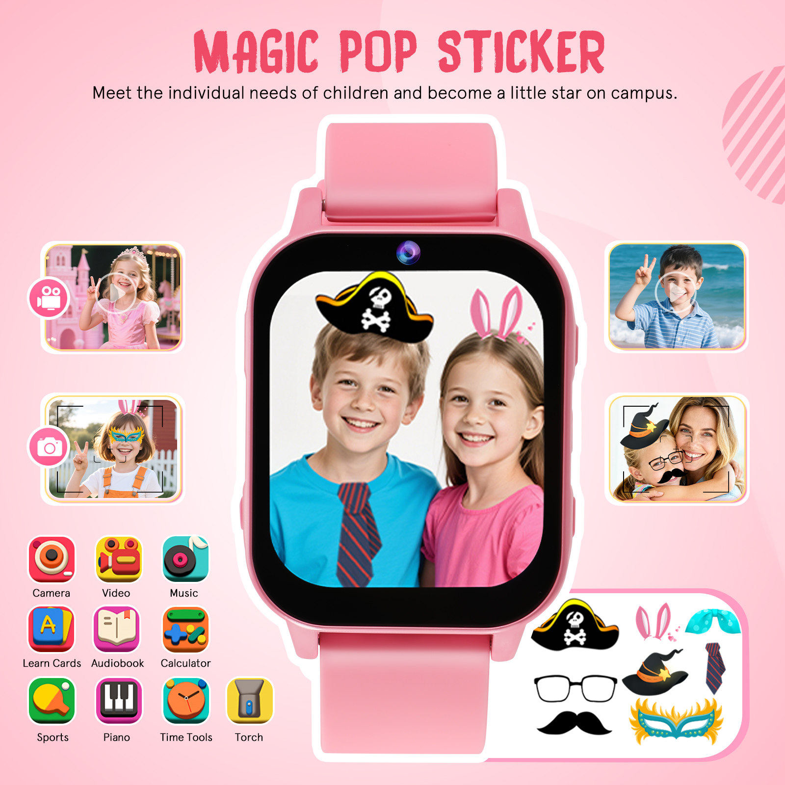 Kids Digital Watch with Games  - đánh giá và giá Smartwatch Watches Kids