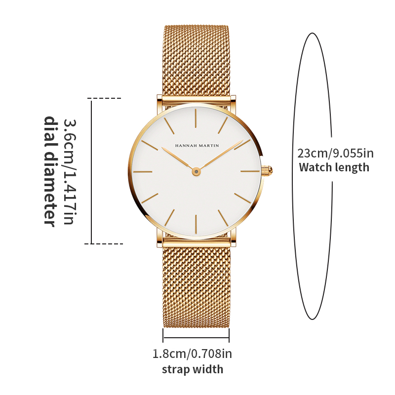 Hannah Martin Brand Women's Wa - đánh giá và giá Anti-Magnetic Watch