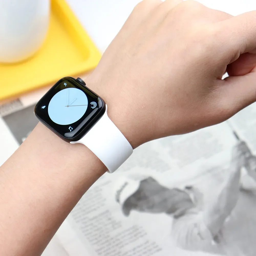 Silicone Band For Apple Watch  - đánh giá và giá Smartwatch Iphone Watches For Women