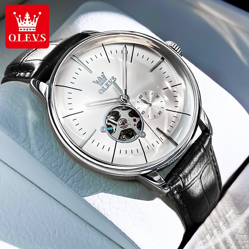 OLEVS 6708 Fashion Men's Watch - đánh giá và giá Anti-Magnetic Watch