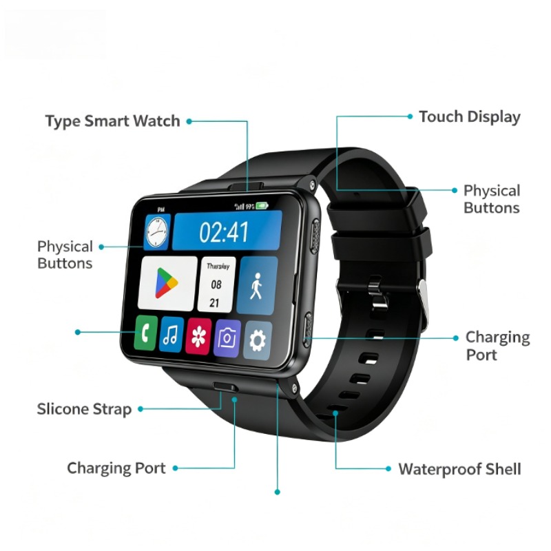 S999 Plus Smart Watch, 4G Andr - đánh giá và giá Smartwatch Watches For Men