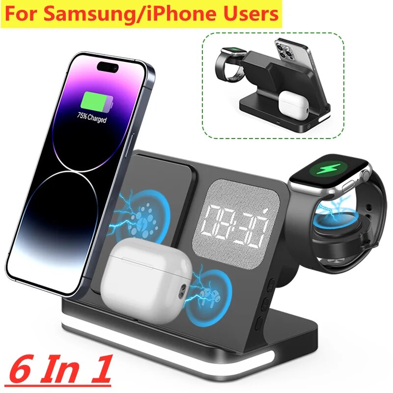 Wireless Charger Stand For iPh - đánh giá và giá Watches Smartwatch Samsung