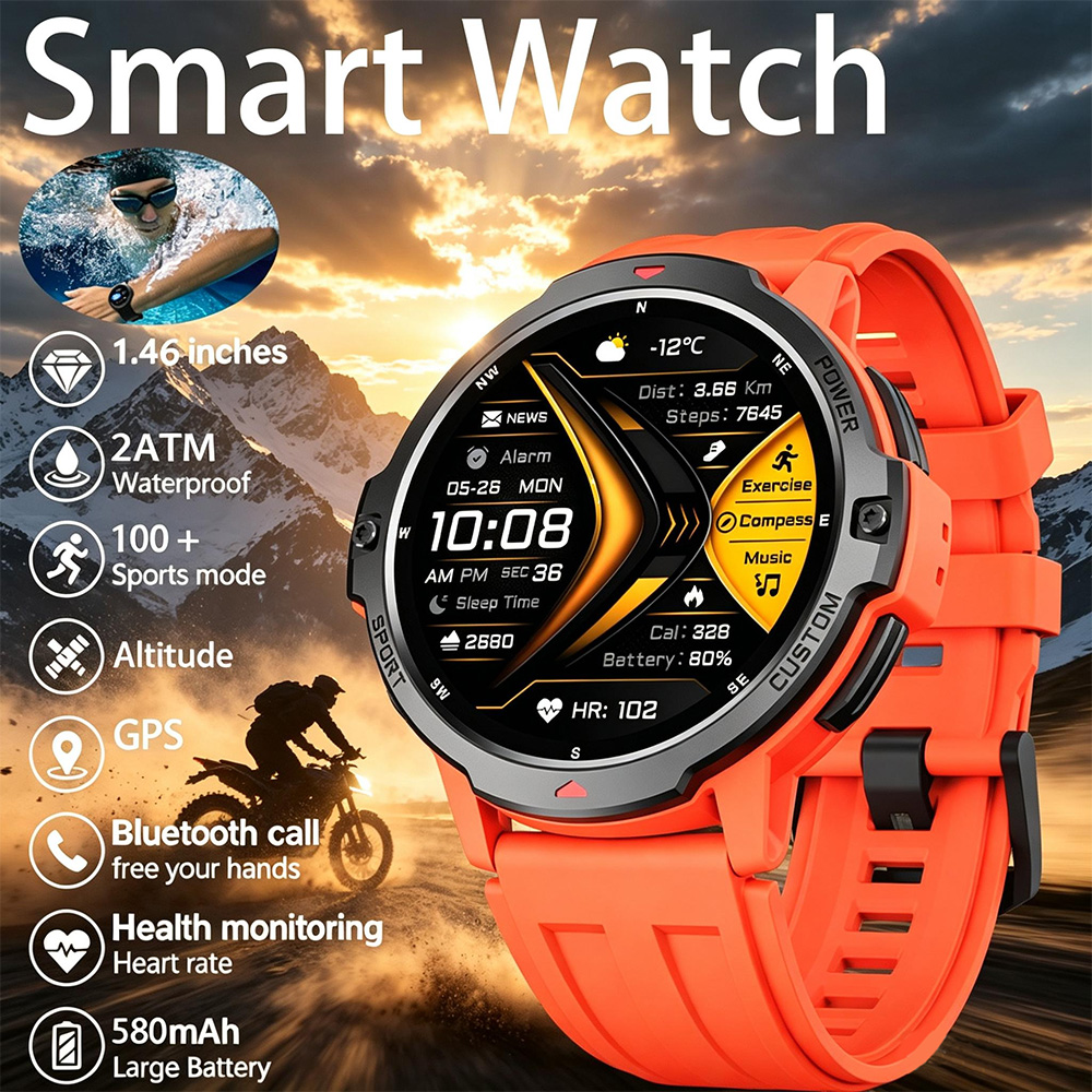 NEW 6-Axis Gyroscope Military  - đánh giá và giá Smartwatch Timex Watches For Women