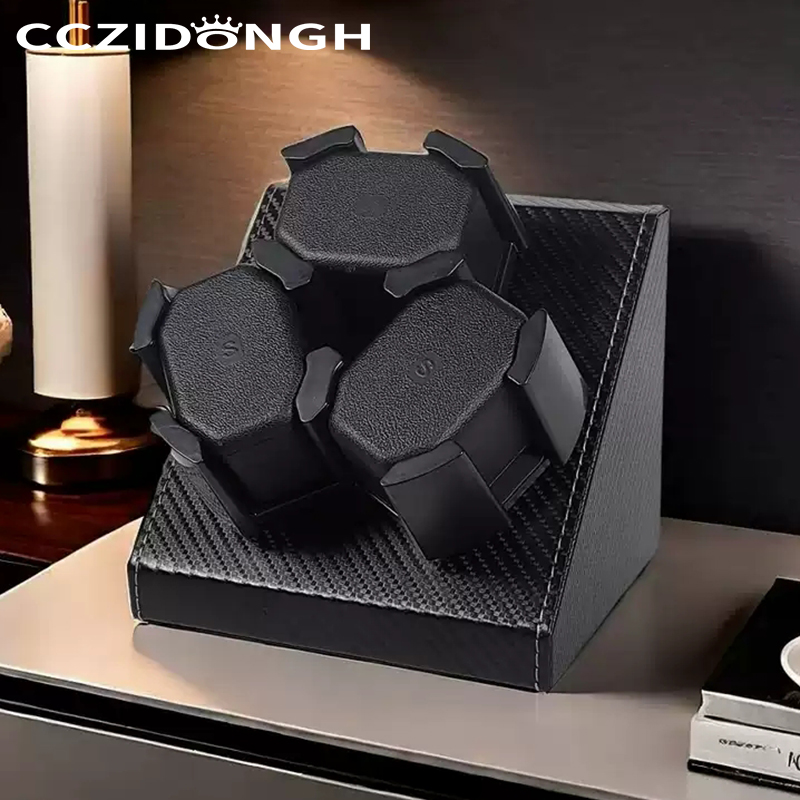 3+0 Watch Winder Leather Autom - đánh giá và giá Watch Winder Single