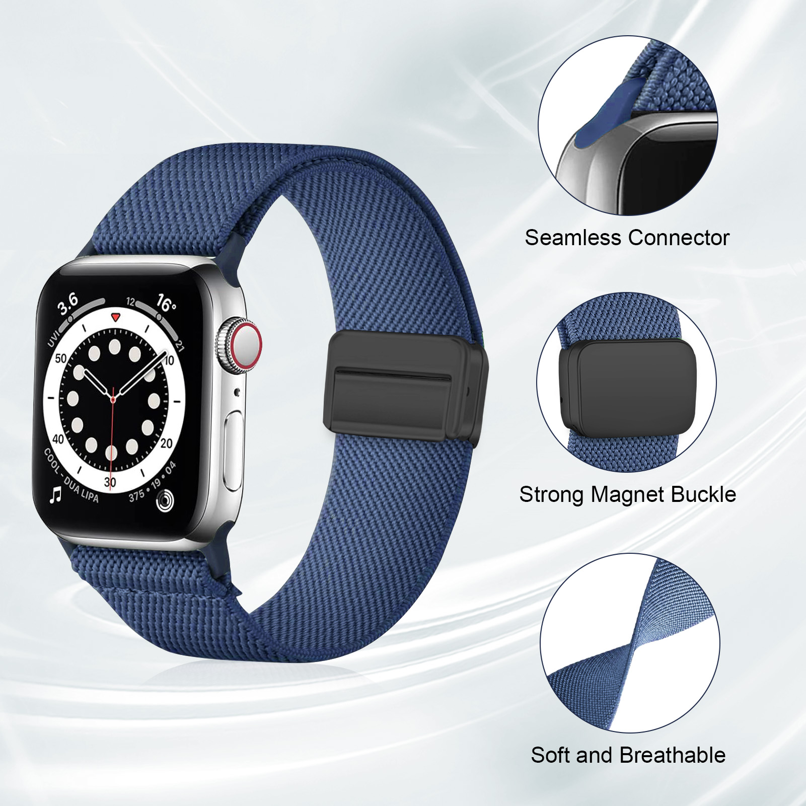 Magnetic Strap For Apple Watch - đánh giá và giá Smartwatch Iphone Watches For Women