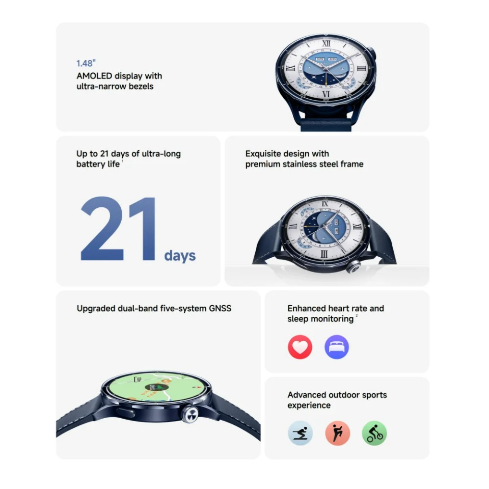 2029 NEW Global Version Xiaomi - đánh giá và giá Smartwatch Timex Watches For Women