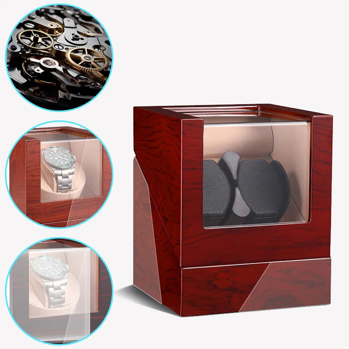 Multicolor Watch Winder For Au - đánh giá và giá Watch Winder Single
