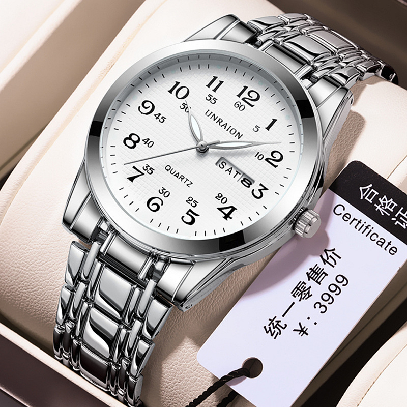 Men's Watch Casual Fashion Big - đánh giá và giá Watch Winder Single