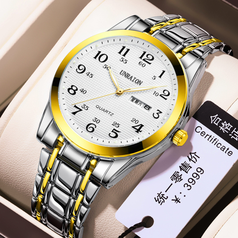 Men's Watch Casual Fashion Big - đánh giá và giá Watch Winder Single
