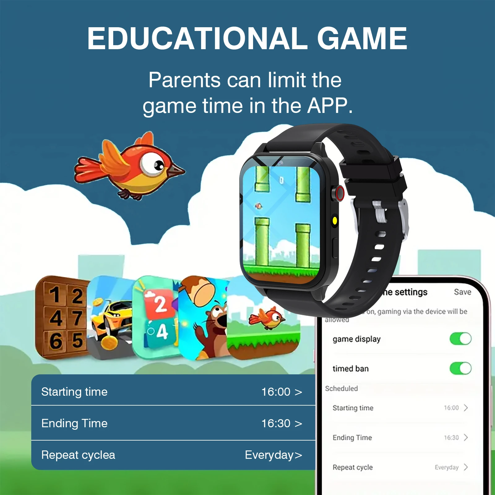 Kids′s Smart Watch 18 Games Ca - đánh giá và giá Smartwatch Watches Kids