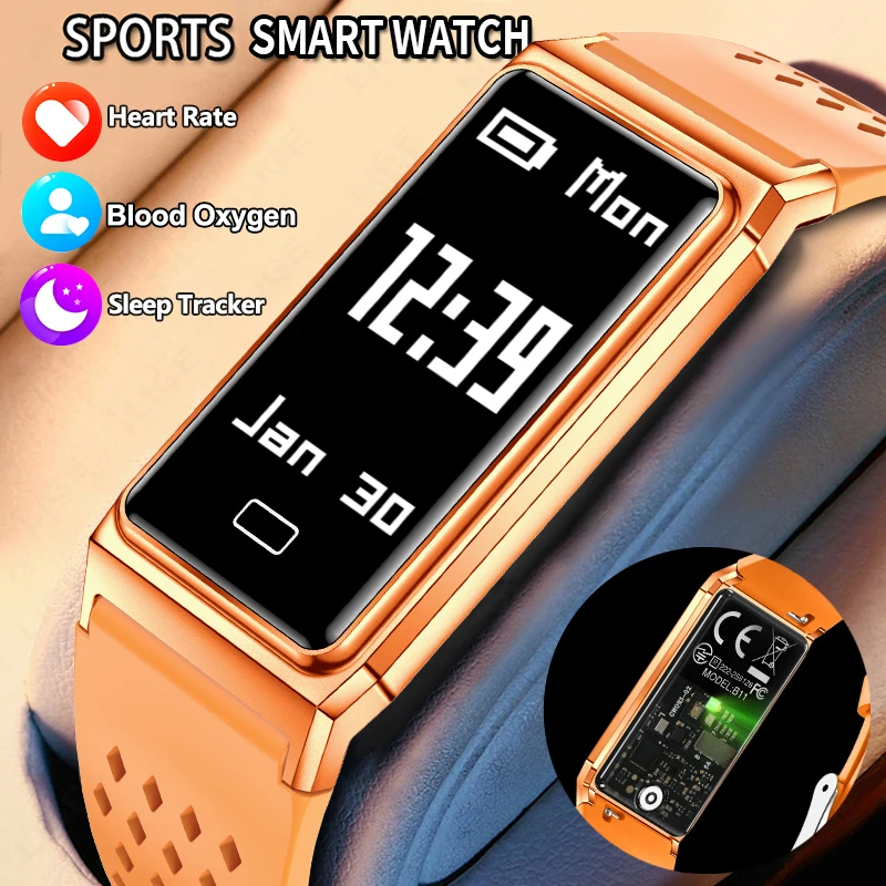 LIGE New Ultra-Slim Smart Brac - đánh giá và giá Smartwatch Slim Watches For Men