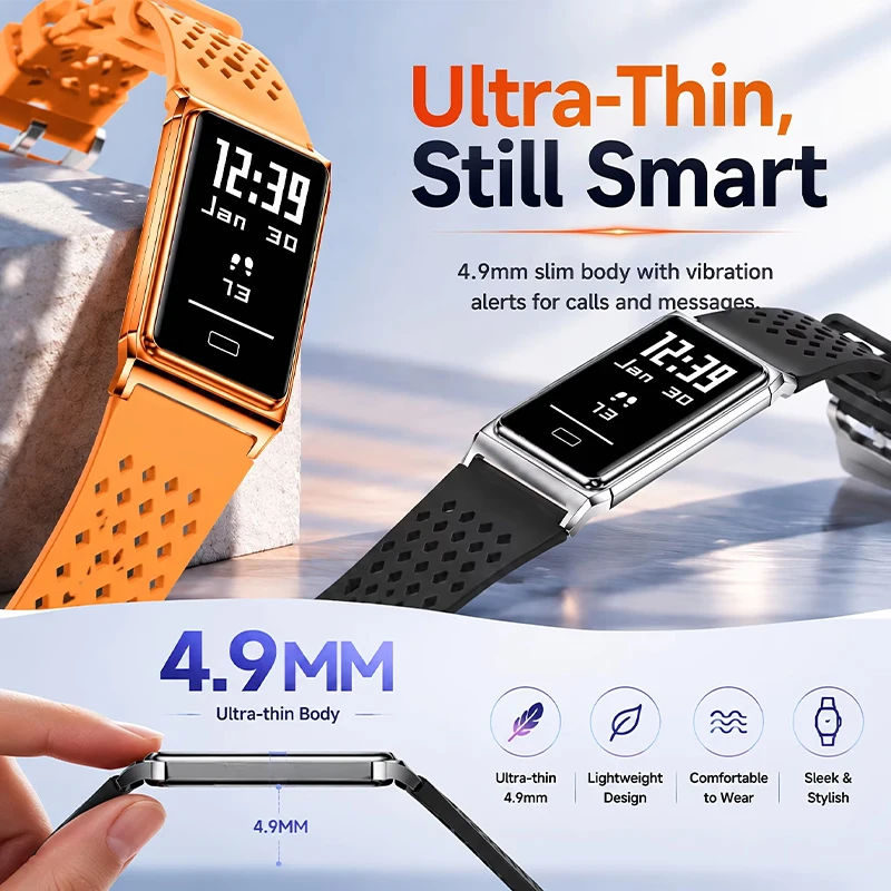 LIGE New Ultra-Slim Smart Brac - đánh giá và giá Smartwatch Slim Watches For Men