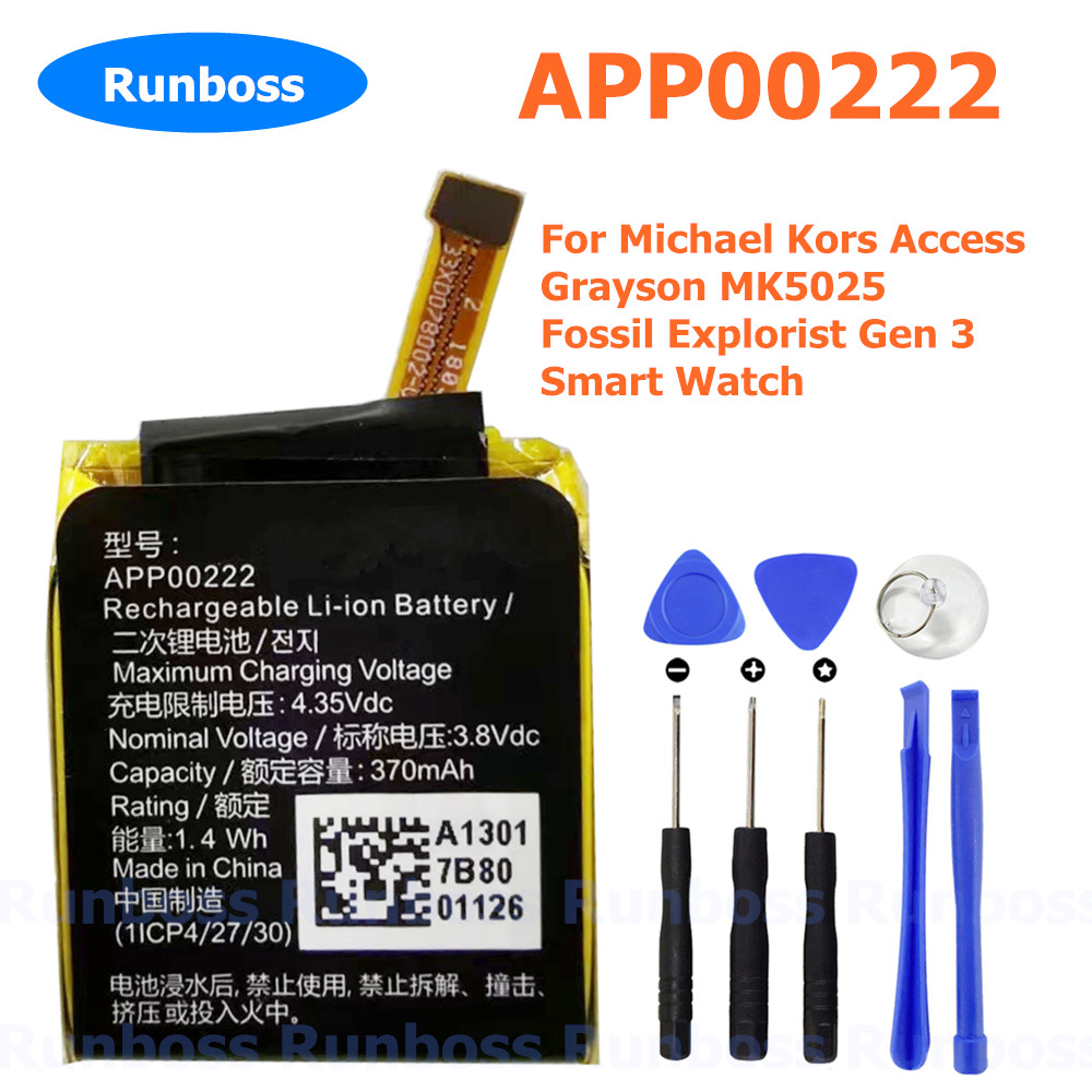 New APP00222 370mAh Battery fo - đánh giá và giá Fossil Watches Smartwatch Gen 3