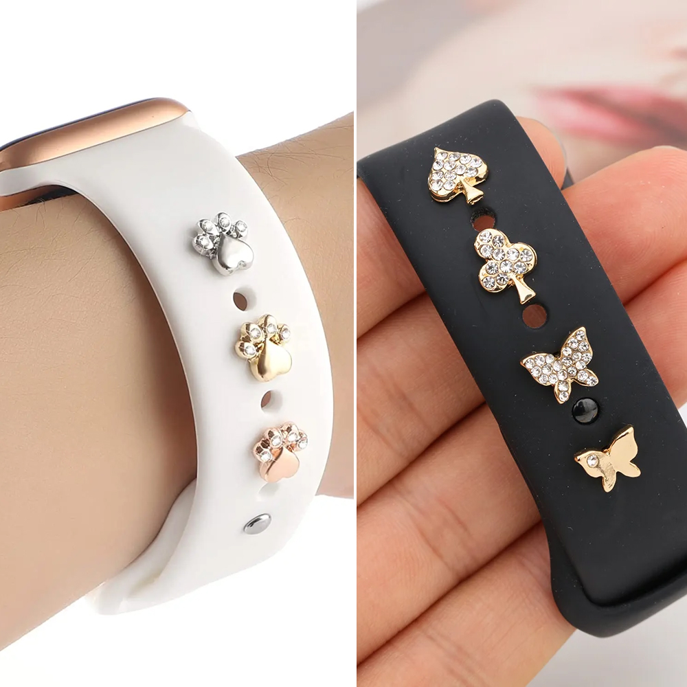 Charms for Apple Watch Silicon - đánh giá và giá Smartwatch Iphone Watches For Women