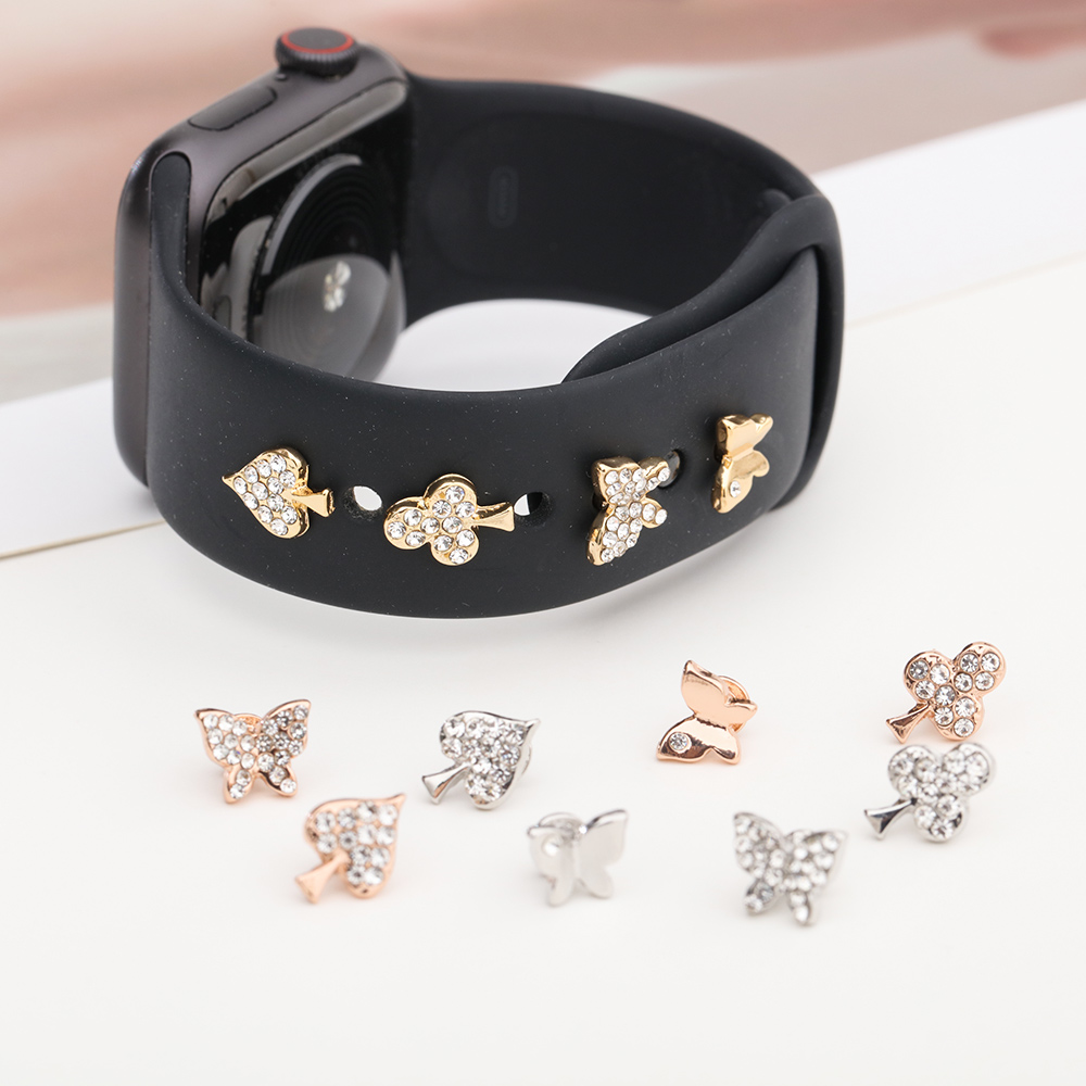 Charms for Apple Watch Silicon - đánh giá và giá Smartwatch Iphone Watches For Women