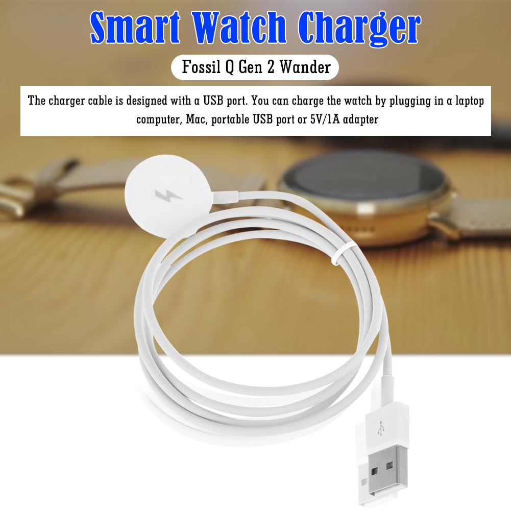 Watch Charger Cable USB Chargi - đánh giá và giá Fossil Watches Smartwatch Gen 3